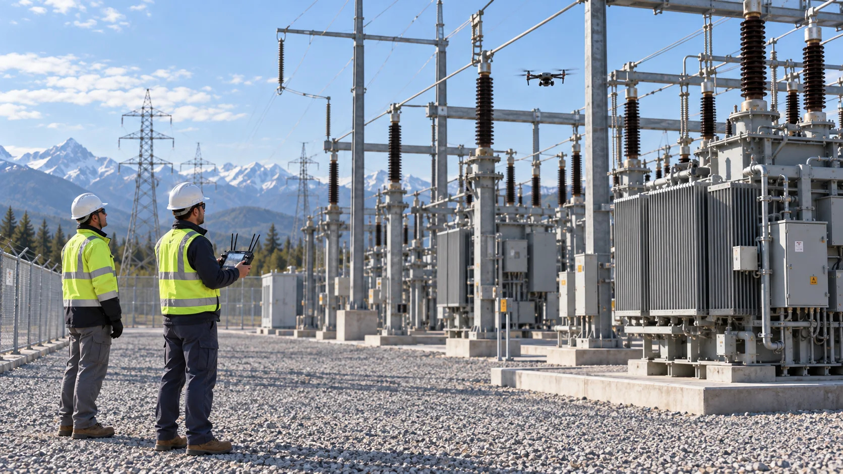 Illustrative utilities operation using a GC-R10